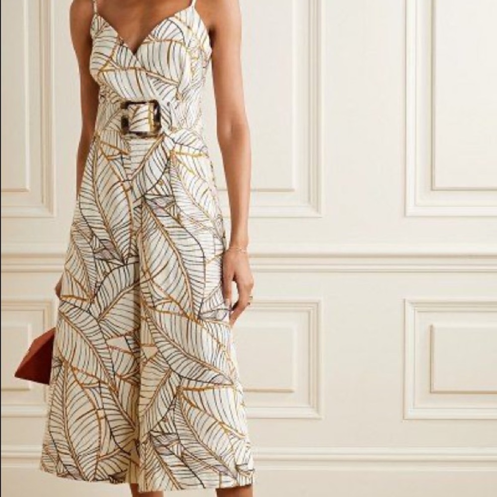 Nicholas Serta Linen Jumpsuit